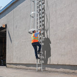American Ladders & Scaffolds - Aluminum Fixed Wall Ladder