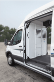 American Ladders & Scaffolds - Model 96312-3-01 Screen Bulkhead, Mid-Roof, Ford Transit