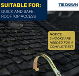 American Ladders & Scaffolds.Rolling Ridge Hook for Ladder