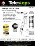 American Ladders & Scaffolds - Telesteps 1000L Attic Ladder