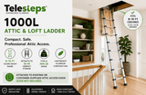 American Ladders & Scaffolds - Telesteps 1000L Attic Ladder