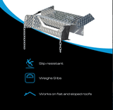 American Ladders & Scaffolds - Tie Down 21.5 in. x 26 in. Ladder Safety Dock, 1-pack