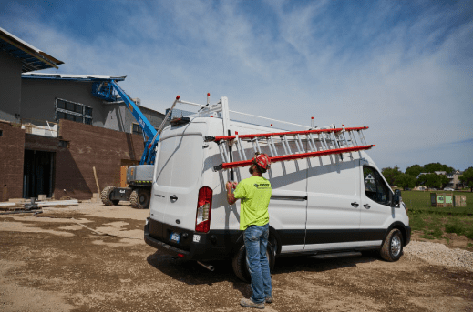 Drop Up Ladder WeatherGuard EZGlide Single Dropdown Ladder Rack | American Ladders ...