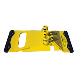 American Ladders & Scaffolds.Yellow Socket Guardrail Base Assembly