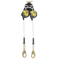 Bantam Twinleg 8' Cable Self - Retracting Lifeline w/Snap Hook LE - American Ladders & Scaffolds