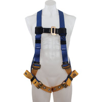 BaseWear Standard Harness, Tongue Buckle Legs, Quick Connect Chest (XXL) - American Ladders & Scaffolds