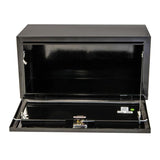 Black Steel Underbed Box 24" x 18" x 18" - American Ladders & Scaffolds