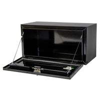 Black Steel Underbed Box 24" x 18" x 18" - American Ladders & Scaffolds