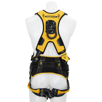 Blue Armor Arc Flash Construction Harness, Pass Through Legs - American Ladders & Scaffolds