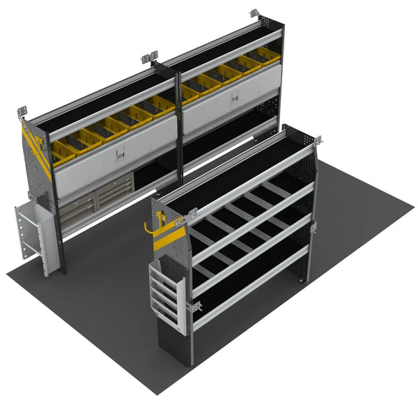 Box Truck/Enclosed Trailer Electrician Shelving Package – BTL - 11 - American Ladders & Scaffolds