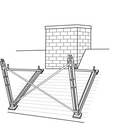 Chimney Bracket - American Ladders & Scaffolds