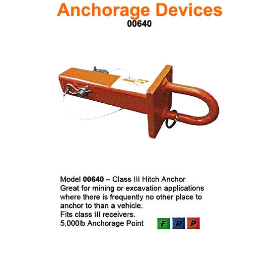 Class III Receiver Hitch Anchor Part#00640
