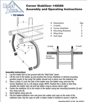 Corner Ladder Stabilizer - American Ladders & Scaffolds
