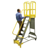 Cotterman Workmaster Rolling Ladder - Steel - CALL FOR PRICING - American Ladders & Scaffolds