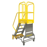 Cotterman Workmaster Rolling Ladder - Steel - CALL FOR PRICING - American Ladders & Scaffolds