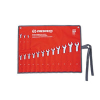 CRESCENT CCWS5 15 PC. 12 POINT METRIC COMBINATION WRENCH SET WITH TOOL ROLL - American Ladders & Scaffolds