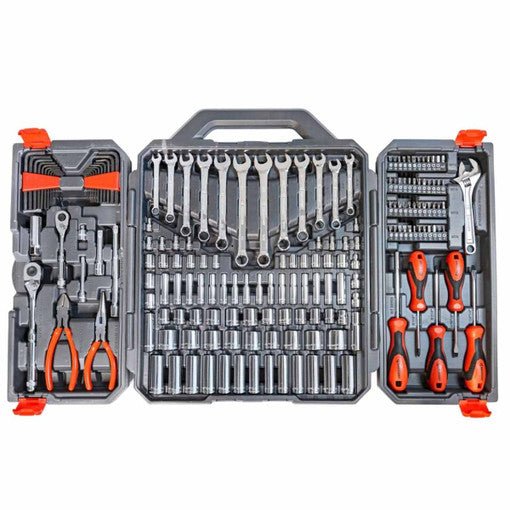 CRESCENT CTK180 180 PC 1/4 AND 3/8 DR 6 PT SAE/METRIC PROFESSIONAL TOOL SET - American Ladders & Scaffolds