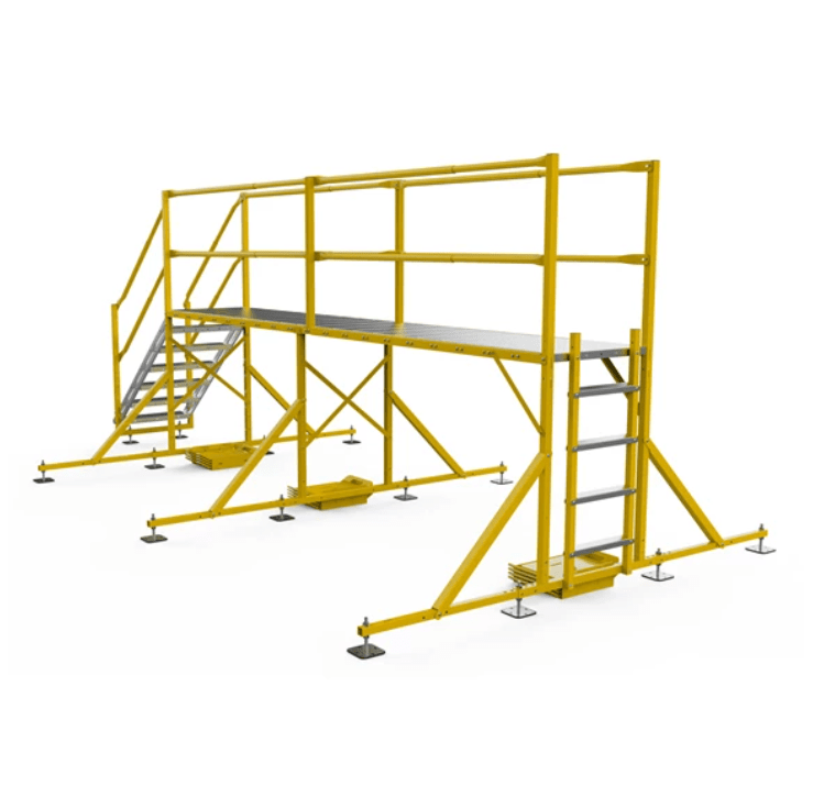 Crossover Bridge - Fall Protection Walkway - American Ladders & Scaffolds