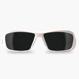 Edge Brazeau Safety Sunglasses - White Frame/ Smoke Lens - American Ladders & Scaffolds