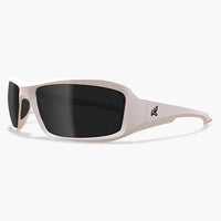 Edge Brazeau Safety Sunglasses - White Frame/ Smoke Lens - American Ladders & Scaffolds