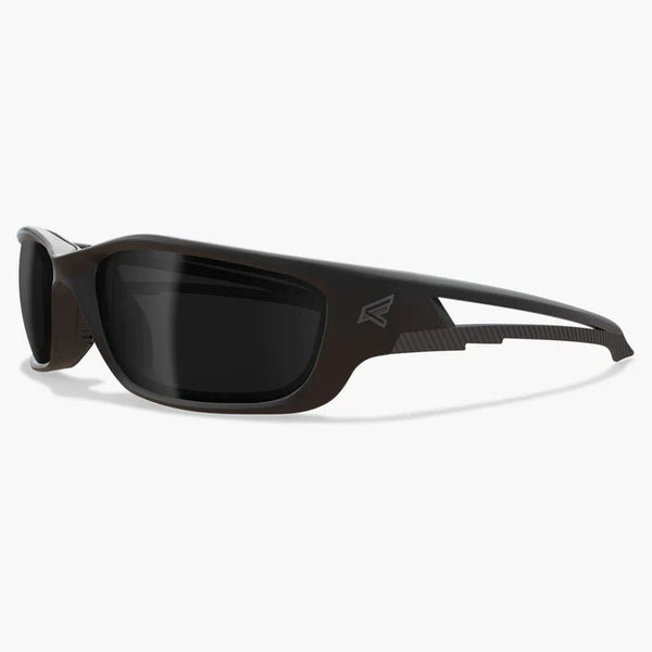 Edge Kazbek XL Safety Glasses - Black Frame/Polarized Smoke Lens - American Ladders & Scaffolds