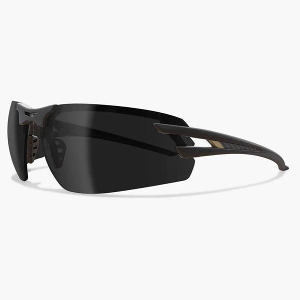 Edge Salita Safety Glasses - Black Frame/Smoke Vapor Shield Lens - American Ladders & Scaffolds