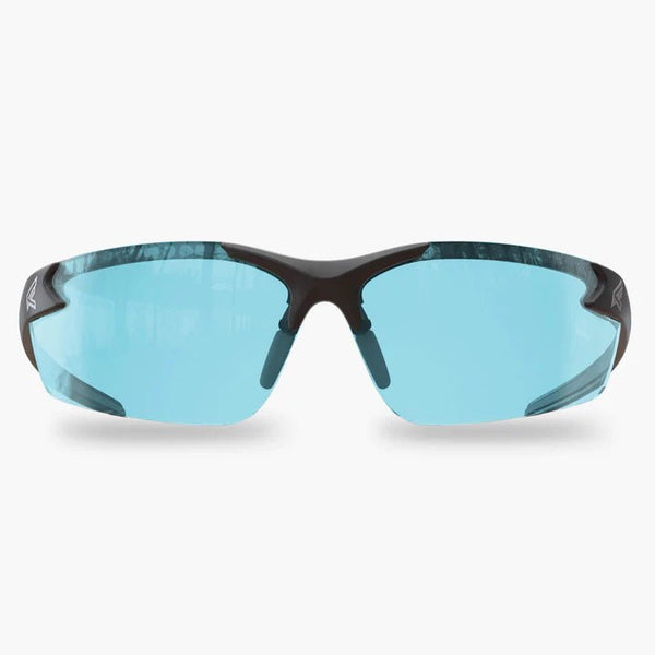 Edge Zorge G2 Safety Glasses - Black Frame/Light Blue Lens - American Ladders & Scaffolds