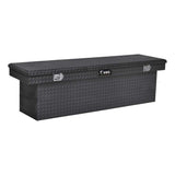 GLOSS BLACK ALUMINUM 69" DEEP CROSSOVER TRUCK TOOL BOX #TBSD - 69 - BLK - American Ladders & Scaffolds