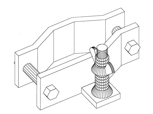 Guardrail Clamp Adapter - American Ladders & Scaffolds