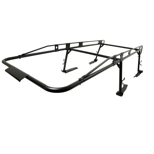 HD Steel Truck Rack 1700Lb, Textured Matte Black Finish - American Ladders & Scaffolds