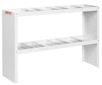 Heavy Duty Adjustable 2 Shelf Unit, 52 in x 34 in x 13 - 1/2 in - American Ladders & Scaffolds