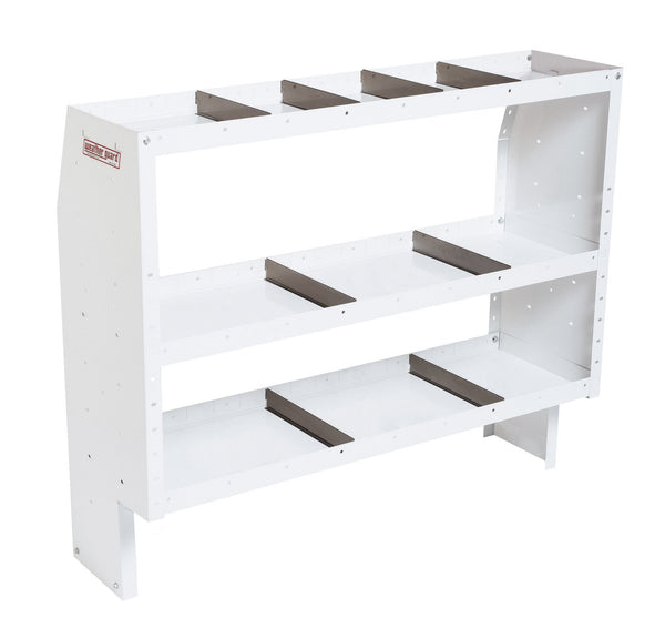 Heavy Duty Adjustable 3 Shelf Unit, 52 in x 44 in x 16 in - American Ladders & Scaffolds