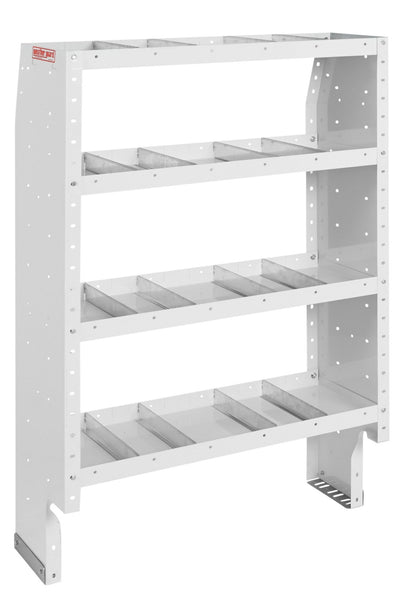 Heavy Duty Adjustable 4 Shelf Unit, 36 in x 60 in x 16 in - American Ladders & Scaffolds