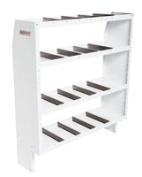 Heavy Duty Adjustable 4 Shelf Unit, 52 in x 60 in x 16 in - American Ladders & Scaffolds