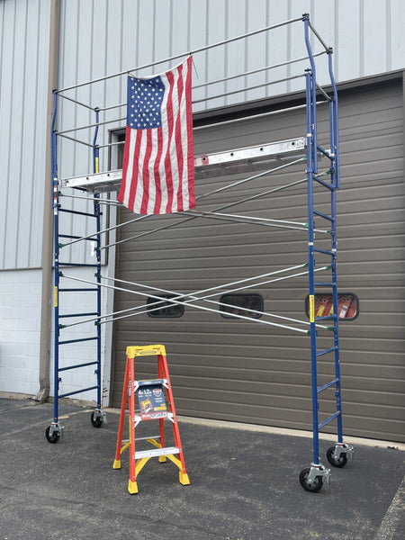 High Clearance Rolling Scaffold Tower - American Ladders & Scaffolds