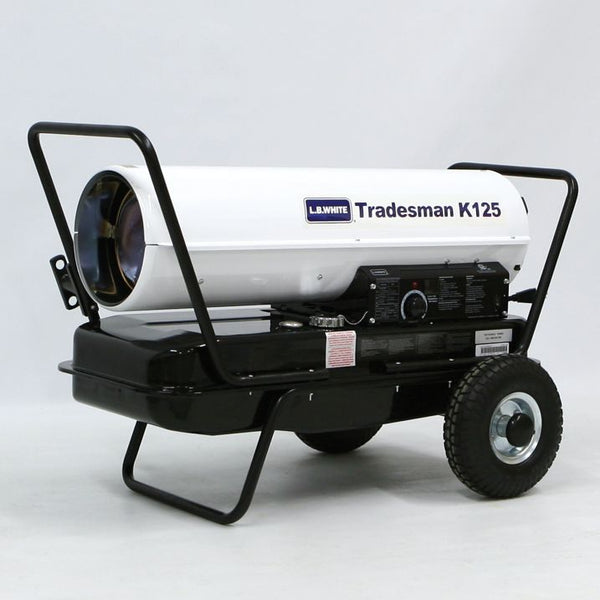 K125 LB White® Tradesman® K Kerosene Heater - 125,000 Btu/h - American Ladders & Scaffolds