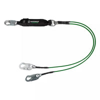 Leading Edge 6′ Energy Absorbing Lanyard: Dual Leg, Snap Hooks 019 - 2012 - American Ladders & Scaffolds