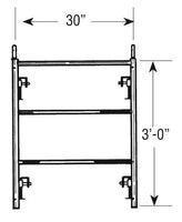 Light Duty Narrow Frame 3'x 30" - American Ladders & Scaffolds