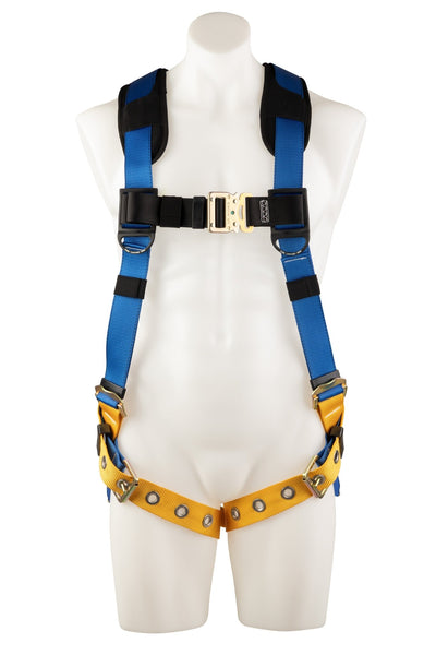 LITEFIT PLUS Standard Harness, Tongue Buckle Legs, Quick Connect Chest, Shoulder Backpad - American Ladders & Scaffolds