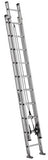 LOUISVILLE LADDER 16 - 40 - FOOT ALUMINUM EXTENSION LADDER, TYPE IA, 300 - POUND LOAD CAPACITY, AE22XX - American Ladders & Scaffolds