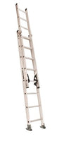 LOUISVILLE LADDER 16 - 40 - FOOT ALUMINUM EXTENSION LADDER, TYPE IA, 300 - POUND LOAD CAPACITY, AE22XX - American Ladders & Scaffolds