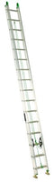 LOUISVILLE LADDER 16 - 40 - FOOT ALUMINUM EXTENSION LADDER, TYPE II, 225 - POUND LOAD CAPACITY, AE42XXPG - American Ladders & Scaffolds