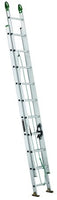 LOUISVILLE LADDER 16 - 40 - FOOT ALUMINUM EXTENSION LADDER, TYPE II, 225 - POUND LOAD CAPACITY, AE42XXPG - American Ladders & Scaffolds