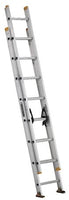 LOUISVILLE LADDER 16 - 40 - FOOT ALUMINUM MULTI - SECTION EXTENSION LADDER, TYPE I, 250 - POUND LOAD CAPACITY, AE32XX - American Ladders & Scaffolds