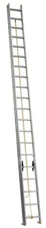 LOUISVILLE LADDER 16 - 40 - FOOT ALUMINUM MULTI - SECTION EXTENSION LADDER, TYPE I, 250 - POUND LOAD CAPACITY, AE32XX - American Ladders & Scaffolds