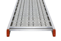 LOUISVILLE LADDER 16'L X 20"W ALUMINIUM SCAFFOLD PLANK, 500 - POUND LOAD CAPACITY, P22016 - American Ladders & Scaffolds