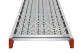 LOUISVILLE LADDER 16'L X 20"W ALUMINIUM SCAFFOLD PLANK, 500 - POUND LOAD CAPACITY, P22016 - American Ladders & Scaffolds