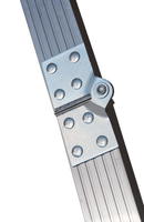 LOUISVILLE LADDER 22.5X63 FIRE RATED ALUMINUM ATTIC LADDER, 375 - POUND LOAD CAPACITY, AL2240LG - R5FT - American Ladders & Scaffolds