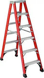 LOUISVILLE LADDER 4 - 16' FIBERGLASS STEP LADDER, TYPE IAA, 375 - POUND LOAD CAPACITY, FM14XXHD - American Ladders & Scaffolds