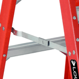 LOUISVILLE LADDER 4 - 16' FIBERGLASS STEP LADDER, TYPE IAA, 375 - POUND LOAD CAPACITY, FM14XXHD - American Ladders & Scaffolds